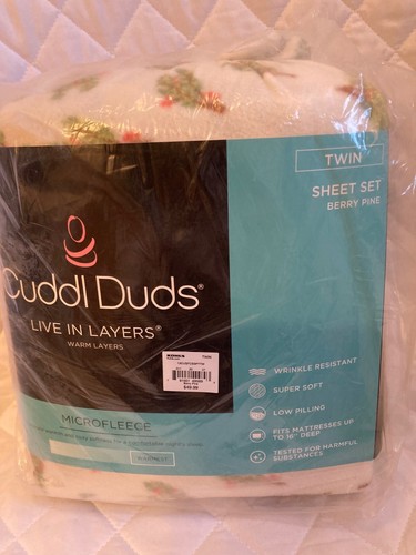 Cuddle duds twin micro fleece - cuddle,