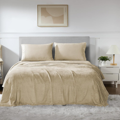 Fleece sheets queen - fleece,