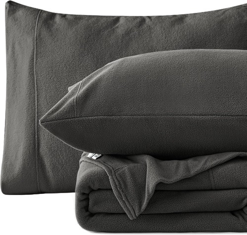 Love cabin queen fleece - cabin,